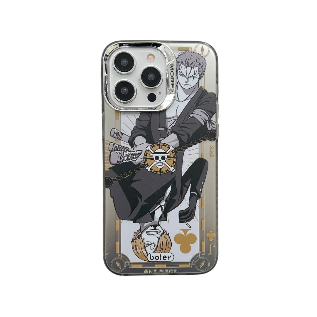 Anime One Piece Ace Sabo Law Sanji Phone Case  For iPhone
