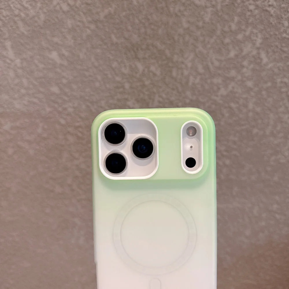 Soft Silicone For magsafe Wrist Strap Lanyard Shockproof Phone Case For iPhone