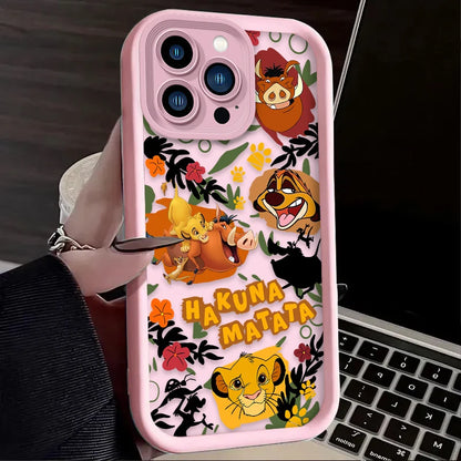 Cute Cartoon of The Lion King Case For iPhone