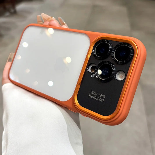 Luxury Magnetic Metal TPU Case For iPhone