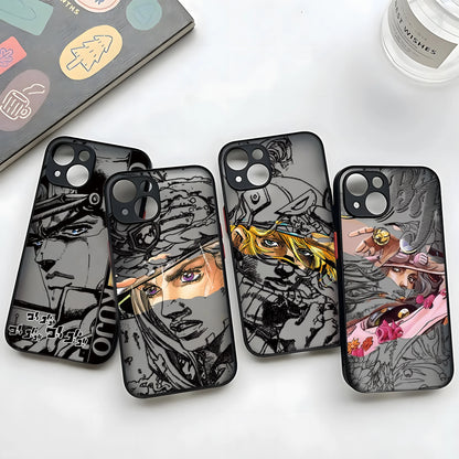 Anime JOJO's Bizarre Adventure Jojo Gyro Zeppeli Phone Case For iPhone