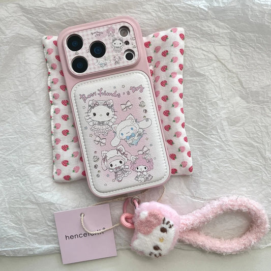 Luxury Pink Princess Melody Phone Case For iPhone