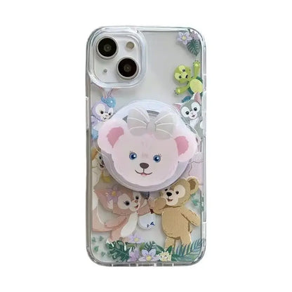 Disney LinaBell CookieAnn Duffy Mobile Phone Case Magnetic Holder Available For iPhone