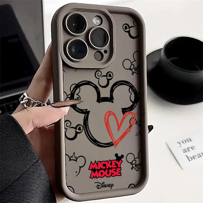 Mickey Minnie Love Disney Mouse Phone Case For iPhone