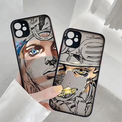 Anime JOJO's Bizarre Adventure Jojo Gyro Zeppeli Phone Case For iPhone