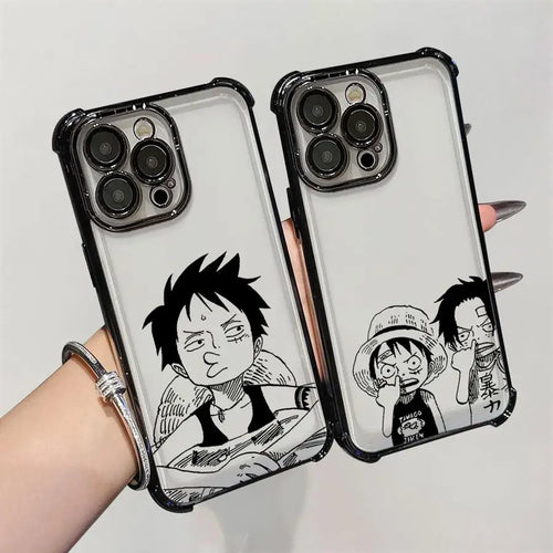 Cartoon One Piece Luffy Case For iPhone