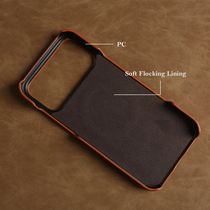 Light Luxury Fashion Business Leather Case For iPhone