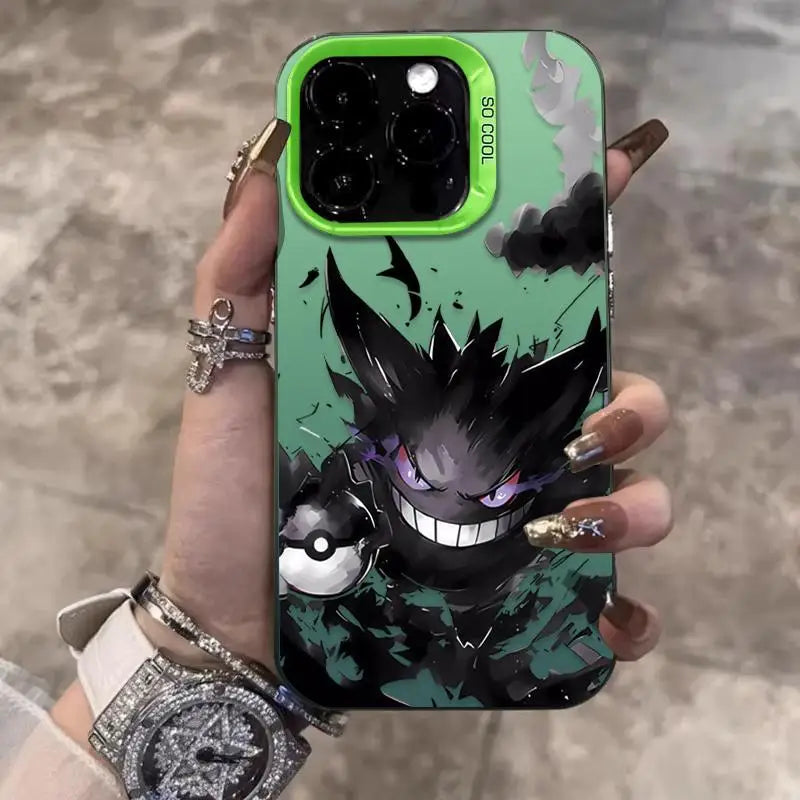 Cute Gengar Ghost Ball Phone Case For iPhone