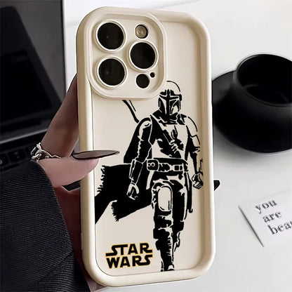 The Mandalorian Stars- Wars Phone Case For iPhone