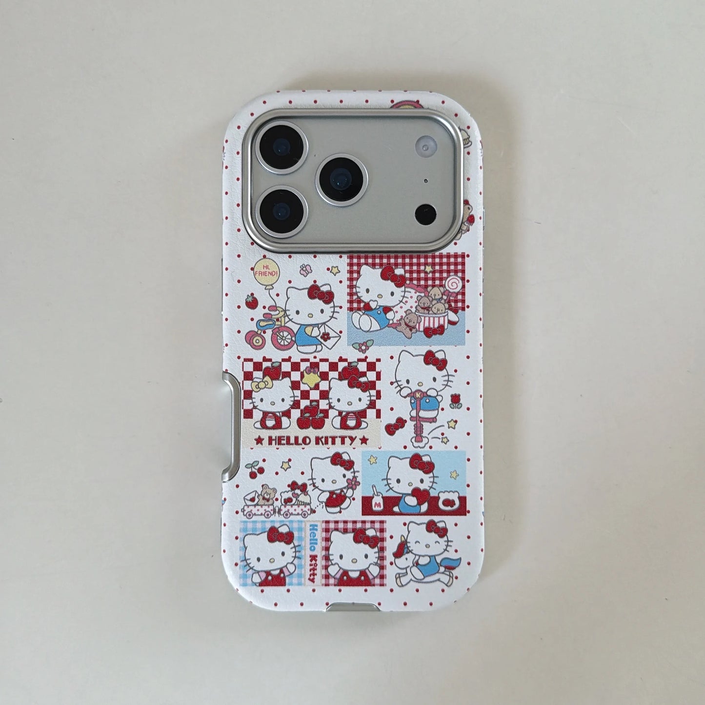 Sticker Wave Grid Kitty Is Suitable For Apple