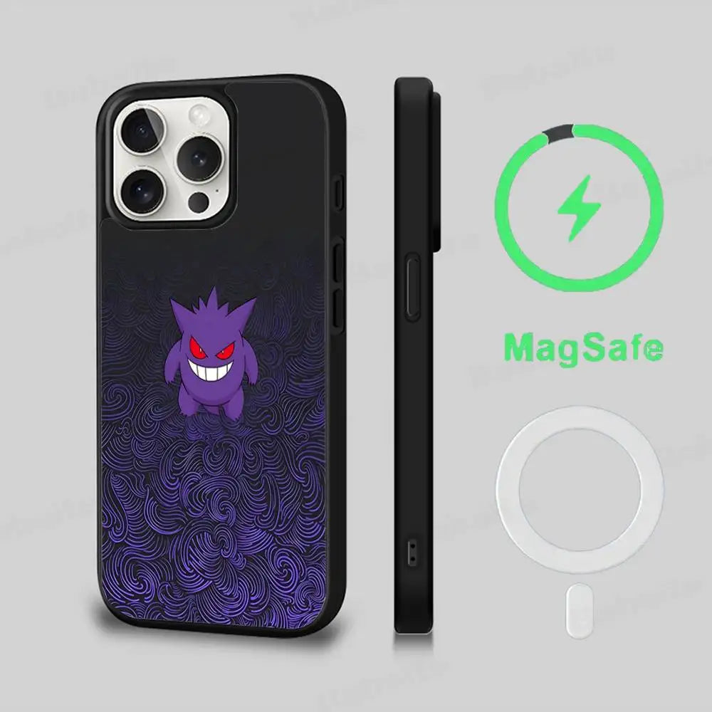 Anime Gengars Phone Case Magnetic Case For iPhone