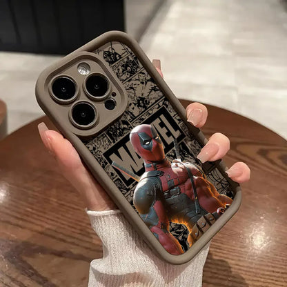Marvel Ironman Spiderman Phone Case For iPhone