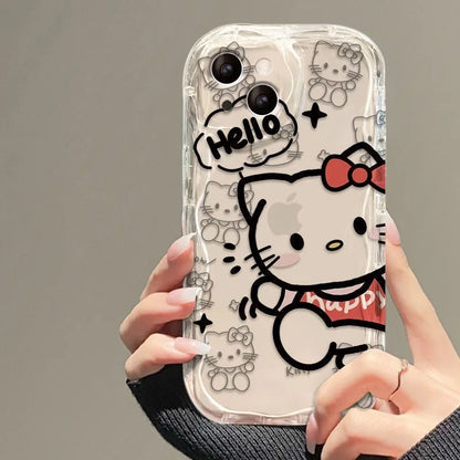 Hello Kitty Kawaii Phone Case For iPhone