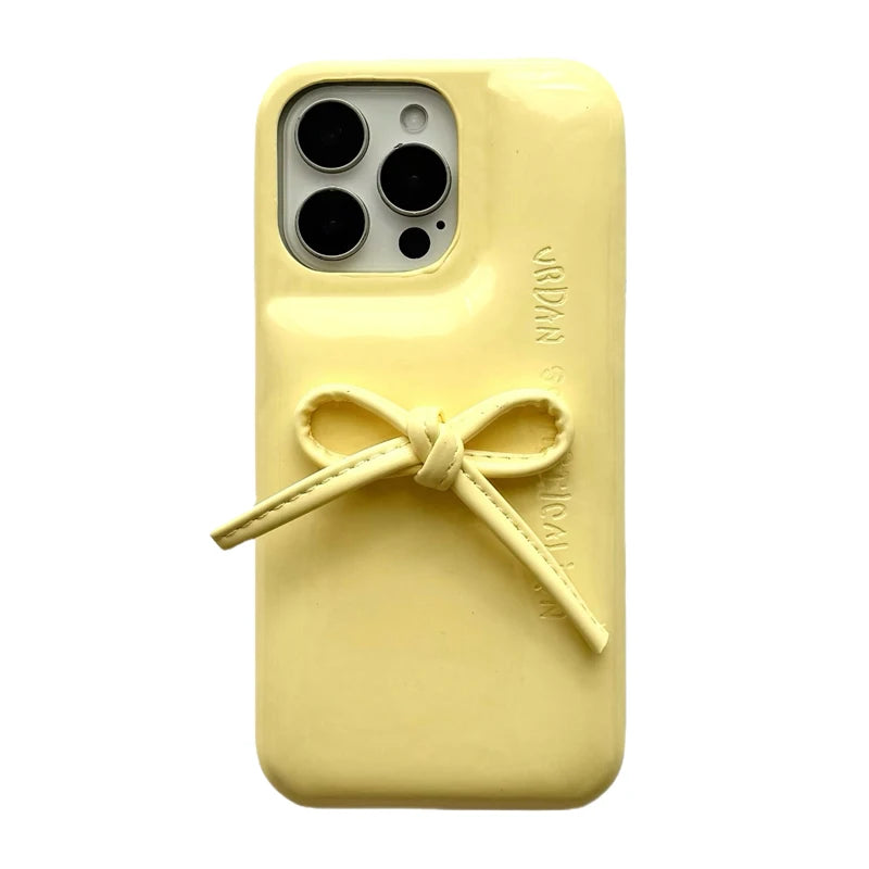 Fashion Soap Shape Cute Bow Phone Case