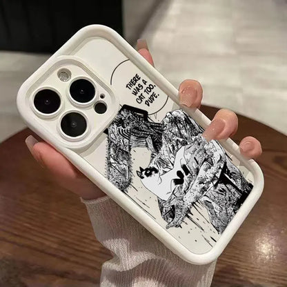 Anime Chainsaw Man Shockproof Phone Case For iPhone