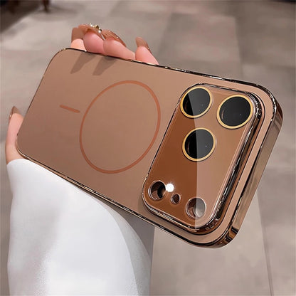 Luxury Plating Bumper Hard Case For iPhone