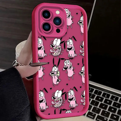 Courages Cowardly Dog Case For iPhone