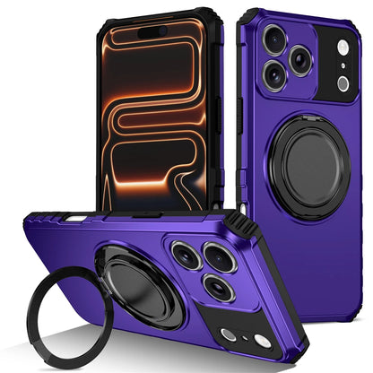 360° Magnetic Bracket Phone Case For iPhone