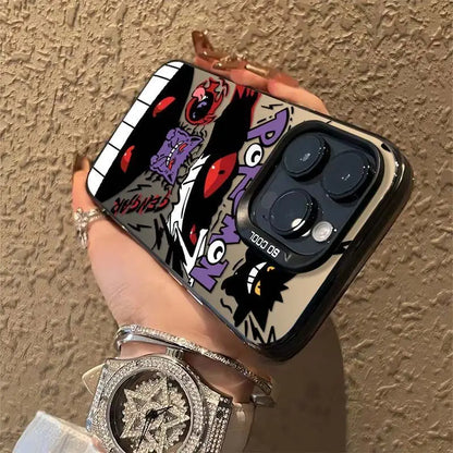 Cool Pokemon Red Eyes Gengar Phone Case For iPhone