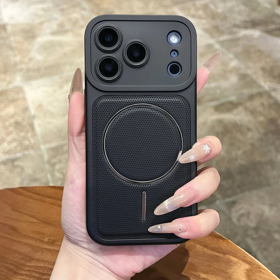Wireless Charging Magnetic Phone Case For iPhone