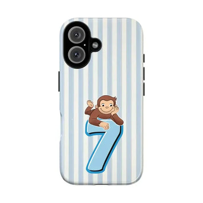 Cute Matching 67 Curious George Phone Case For iPhone