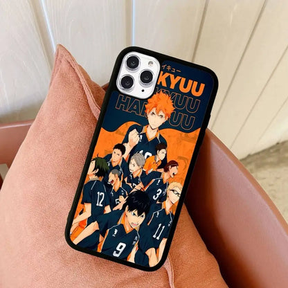 Haikyuu Karasuno Volleyball Anime Phone Case For iPhone