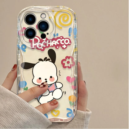 Cute Cartoon Pochacco Phone Case For iPhone
