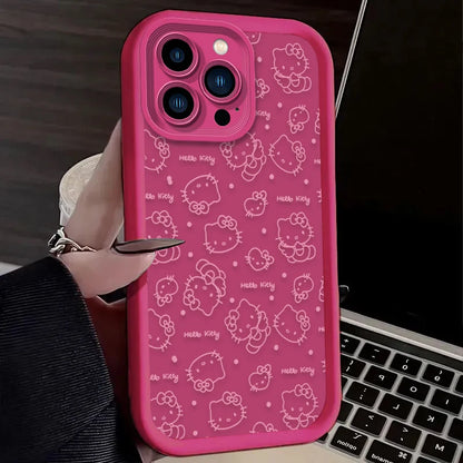 Cute Hello Kitty Phone Case For iPhone