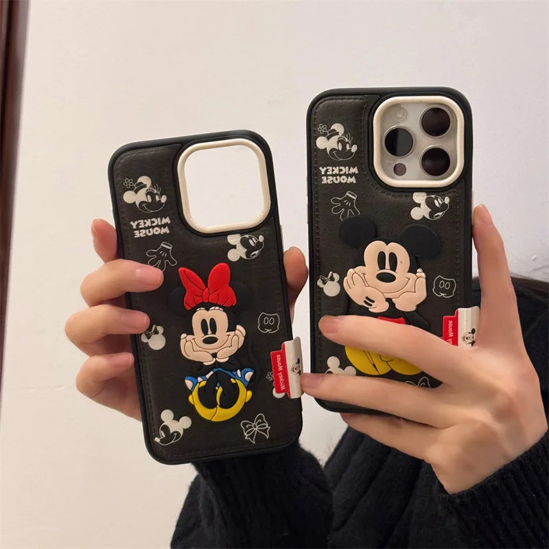 Cartoon Mickey Minnie iPhone