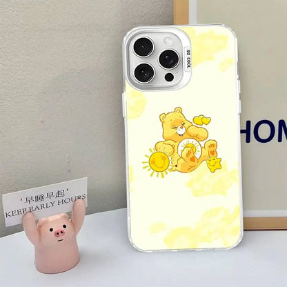 Cartoon Cute Care Bears Phone Case For iPhone