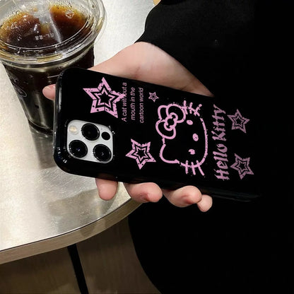 Hello Kitty Ins Niche Star Phone Case For iPhone