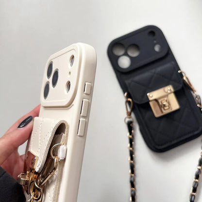 Leather Crossbody Phone Case For iPhone