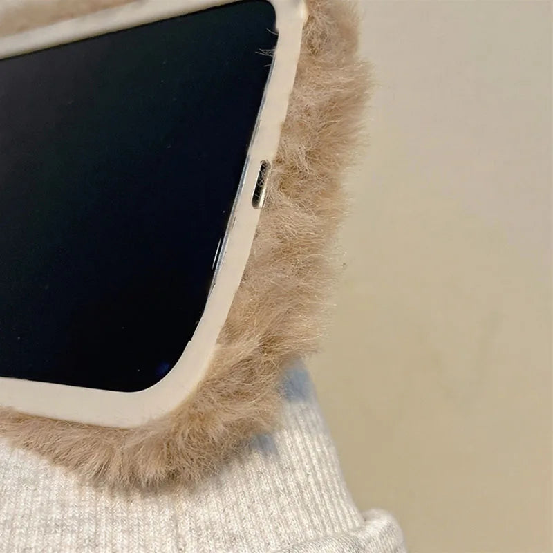 Ins Korean Cute 3D Capybara Soft Case For iPhone