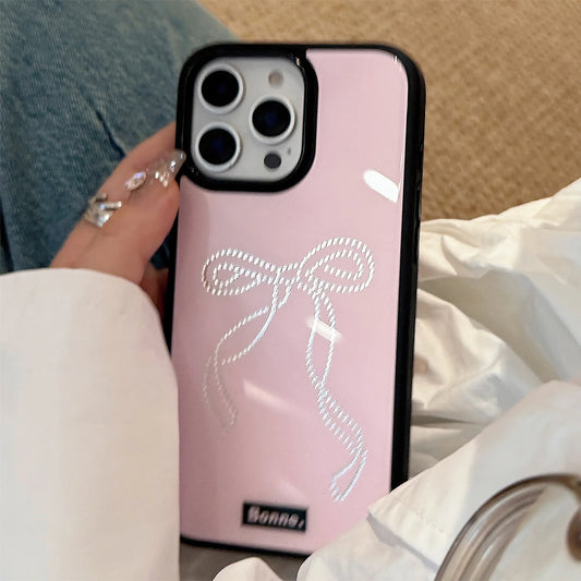 Rhinestone Bow Phone Case