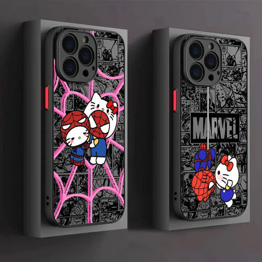 Marvel Cute Spider Man Cartoon For iPhone Phone Case