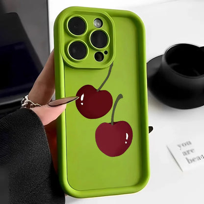 Cute Cherry Phone Case For iPhone