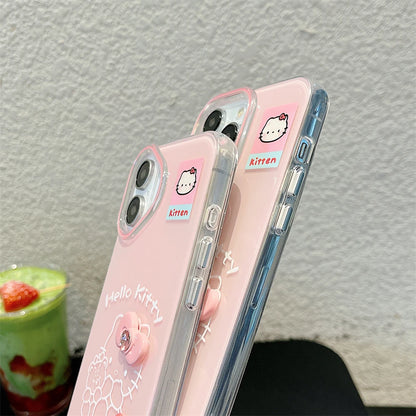 Pink Hello Kitty Cute Mini Bow Phone Case