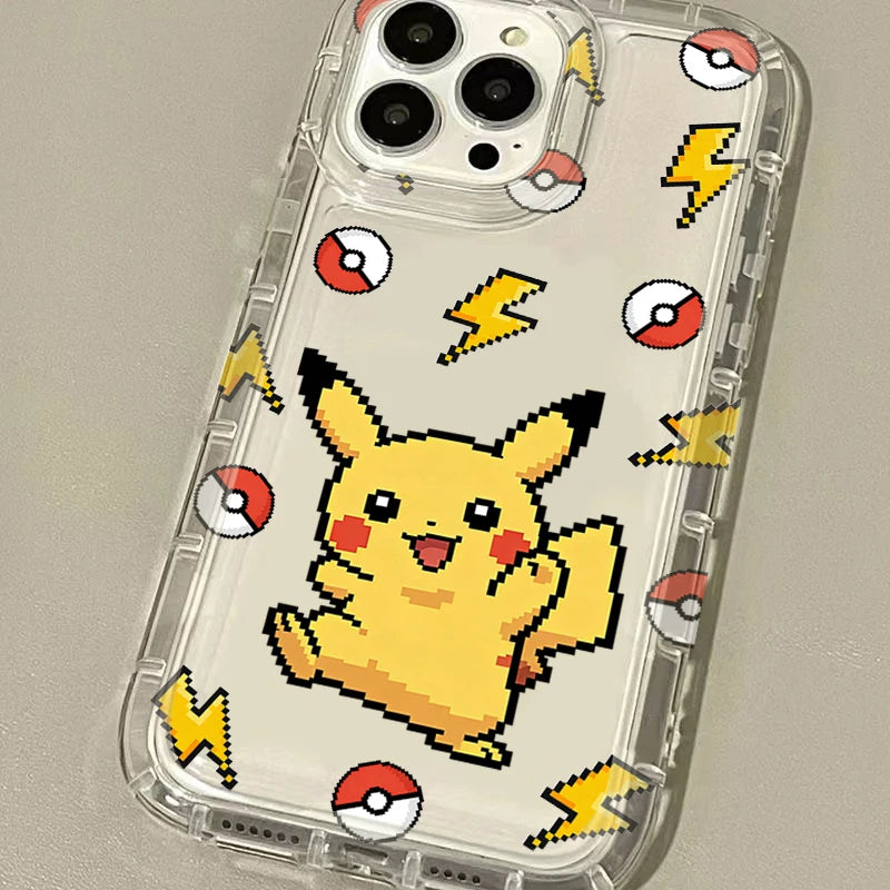 Pokemon Pikachu Gengar Charmander Case  For iPhone