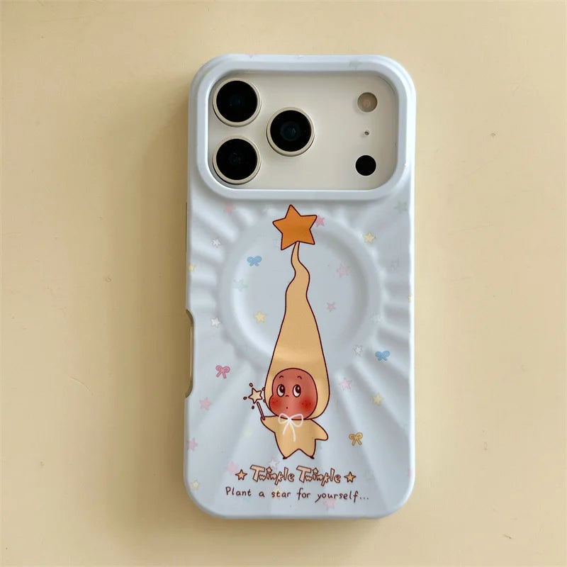 Fashion Cute Star Hellokitty Phone Case For iPhone