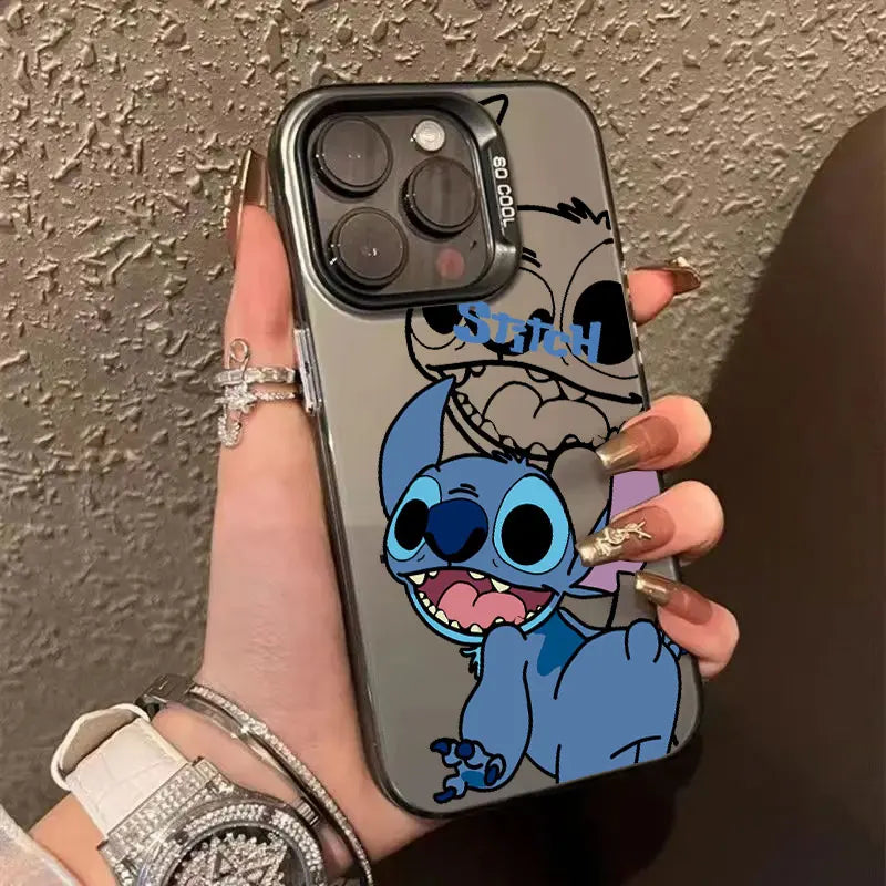 Lilo Stitch Cartoon Phone Case For iPhone