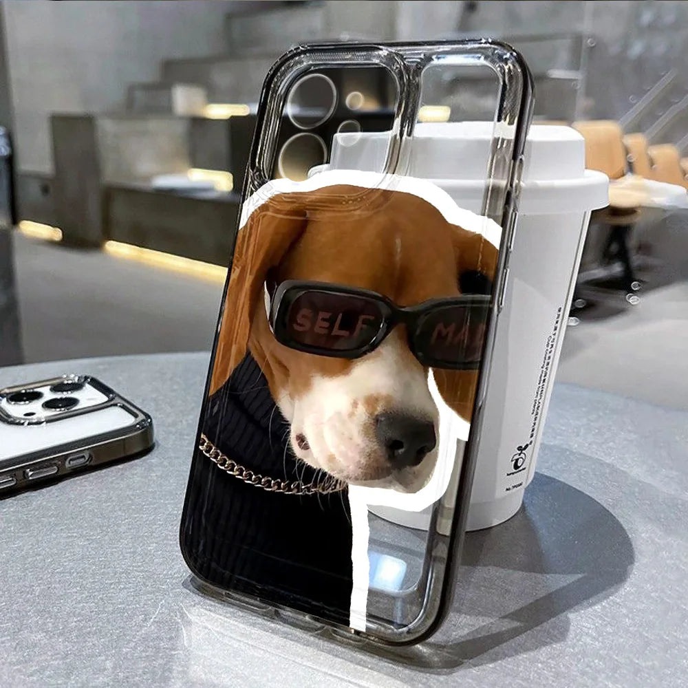 Lovely Cat Soft Phone Case For iPhone
