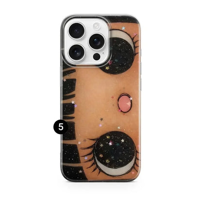 Big Eyes Girl Phone Case For iPhone