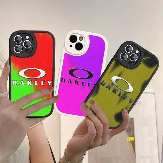 Oakley Design Art Phone Case Hard Leather For iPhone