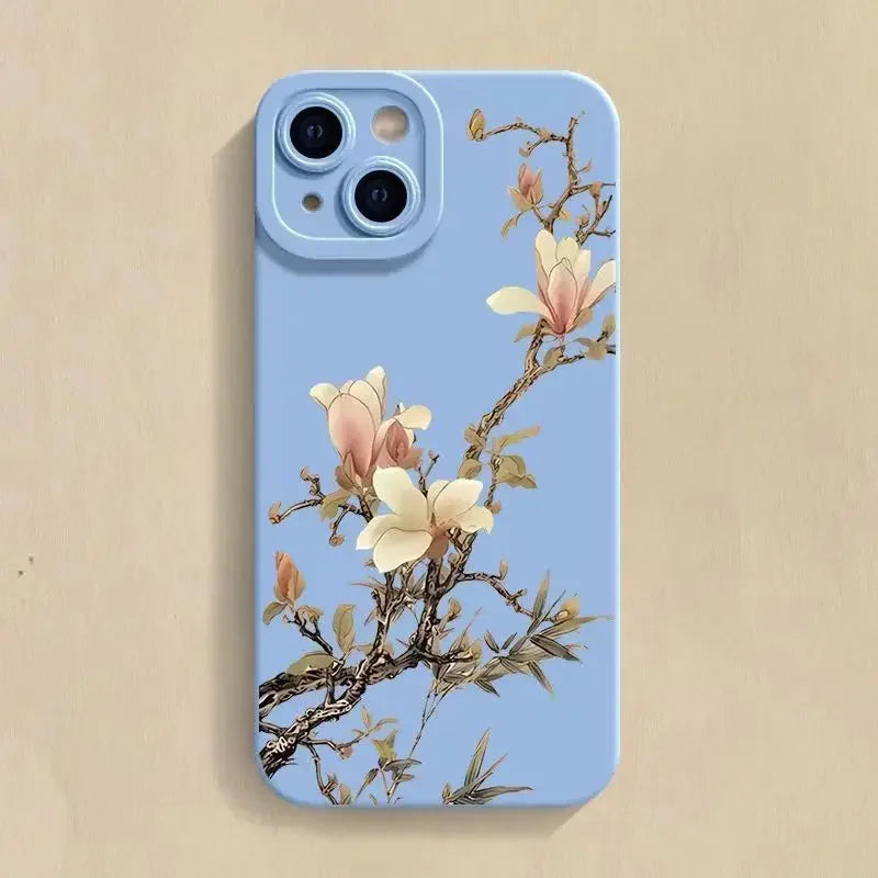 Flower and Bird Phone Case