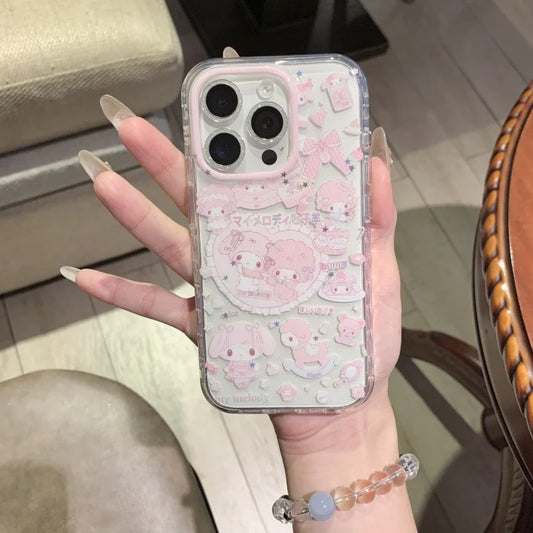 Cute Cartoon Gemini Lamb My Melody Phone Case