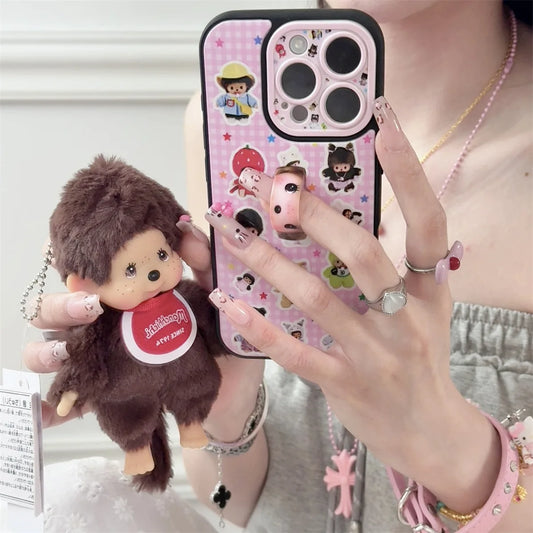 Funny Cute Cartoon Animal Phone Case For iPhone