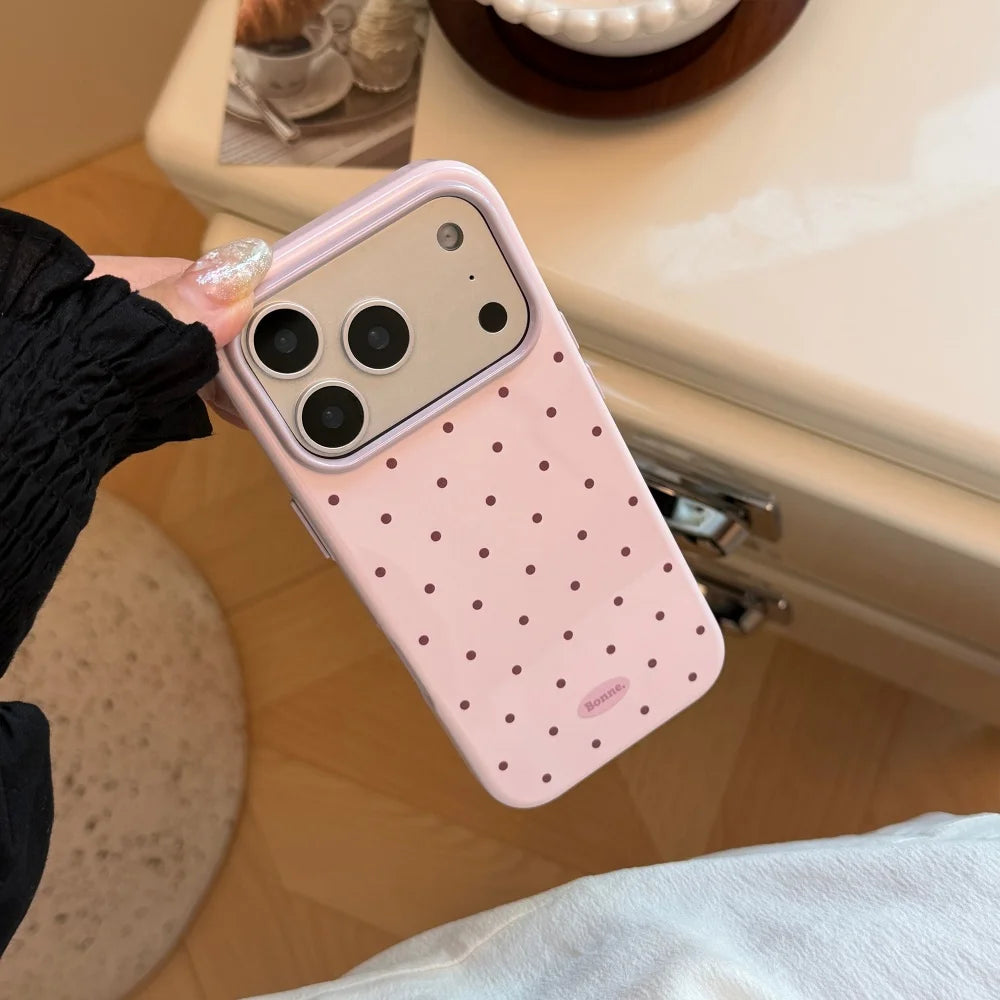 Ins Polka Dot Ultra Slim Phone Case  For iPhone