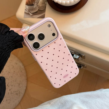 Ins Polka Dot Ultra Slim Phone Case  For iPhone