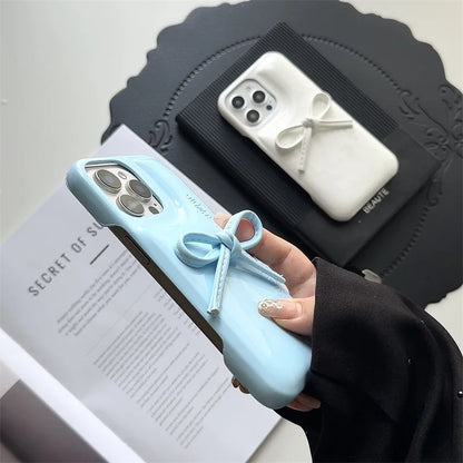 Fashion Soap Shape Cute Bow Phone Case