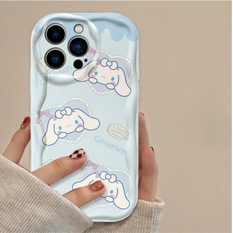 Hello Kitty Cinnamoroll Phone Case For iPhone
